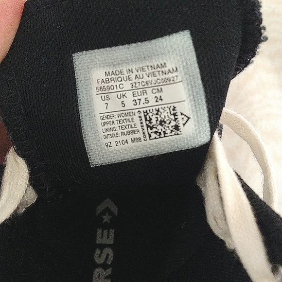 🎃Converse AllStar Platform shoes size 7 - Picture 7 of 9